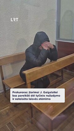 Į teismą atvežta paramediko nužudymu įtariama buvusi jo žmona