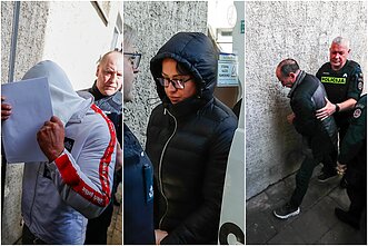 Paramediko nužudymo byla: 3 įtariamieji atvežti į teismą, buvusi žmona kaltės nepripažįsta