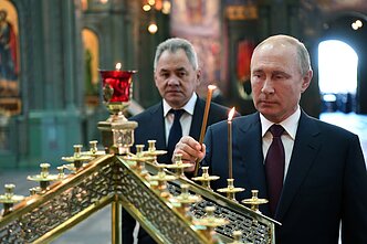 Vladimiras Putinas ir Sergejus Šoigu