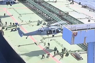 JAV pajėgos įsilaivino į Irano naftą gabenantį tanklaivį