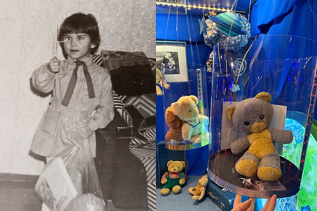 Eglė ir jos meškutis 1984 m. ir dabar