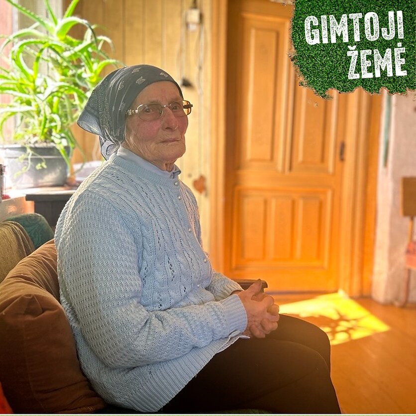 LRT./Rūta Simanavičienė, 92 metų sulaukusi mokytoja Zofija Žypraitė-Šličienė iš Mažeikių rajono.