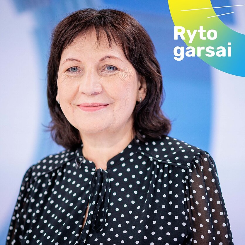 E. Blažio / LRT nuotr., Dienos tema: Jūratė Zailskienė