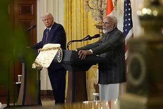 Donaldas Trumpas ir Narendra Modi
