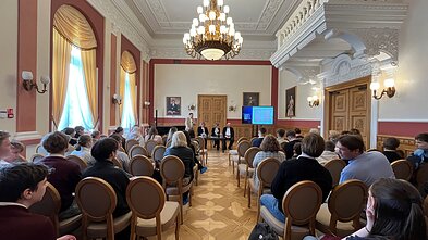 Diskusija „Teisingumo stulpai“, dr. Darius Vilimas