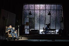 Scena iš spektaklio „Laukinė antis“