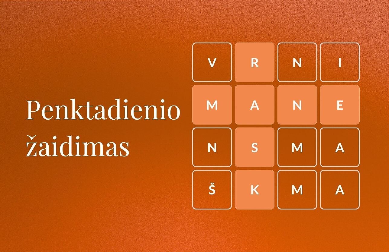 „Rask žodį“ / Penktadienis
