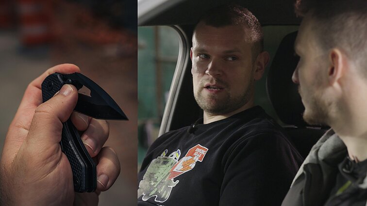 Pabrėžė, kodėl svarbu automobilio salone turėti peilį: gali būti vienintelis būdas ištrūkti