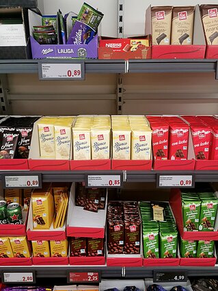 Šokolado kaina Ispanijoje 