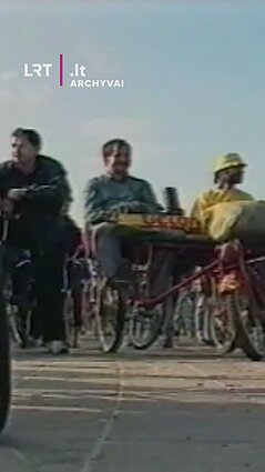 „Žydrosios trasos šventė“ – taip pavadintas Panevėžyje vykęs 15 km ilgio dviračių juostos atidarymas