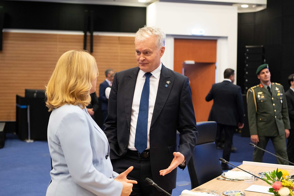 G. Nausėda dalyvavo neformalioje Europos Vadovų Taryboje