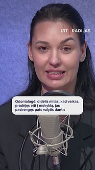 Odontologė: mitas, kad vaikas, pradėjęs eiti į mokyklą, jau pasirengęs valytis dantis