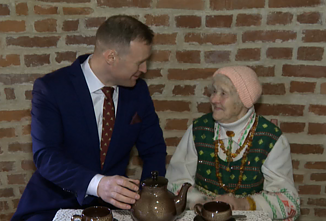 Pumpėnų gyventoja Onutė