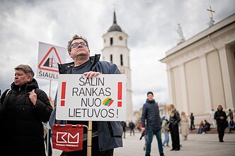 Protestas „Šalin rankas nuo laisvo žodžio. Nepasiduosime“ Protestas „Šalin rankas nuo laisvo žodžio. Nepasiduosime“