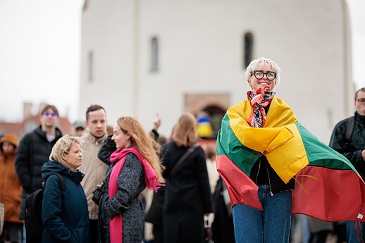 Protestas „Šalin rankas nuo laisvo žodžio. Nepasiduosime“