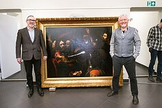 Į Lietuvą iš Ukrainos atvežtas Caravaggio paveikslas „Kristaus suėmimas“