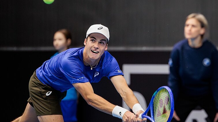 Teniso gerbėjų dėmesį prikaustė Gaubo pasirodymas „ATP Masters“ serijos turnyre