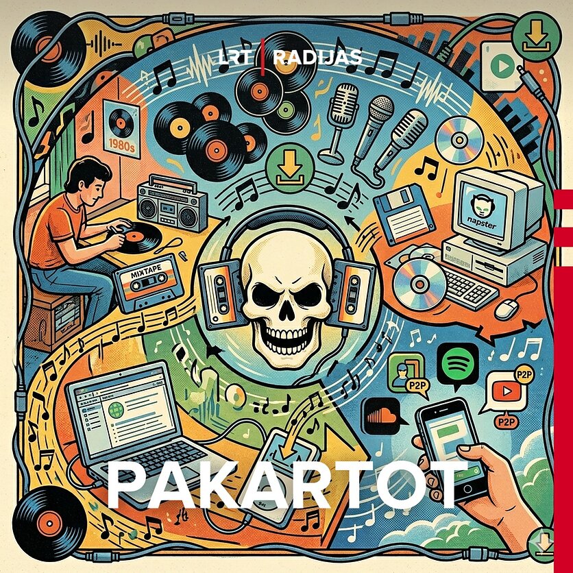 DI sugeneruotas paveikslėlis, Muzikos piratavimo istorija