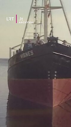 „Al Kaponės laivas“ Klaipėdoje. Tokia šio laivo istorija papasakota 2000 m.