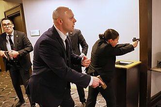 Galimas pasikėsinimas į Donaldą Trumpą