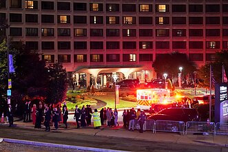 Šūviai Baltųjų rūmų korespondentų vakarienės metu