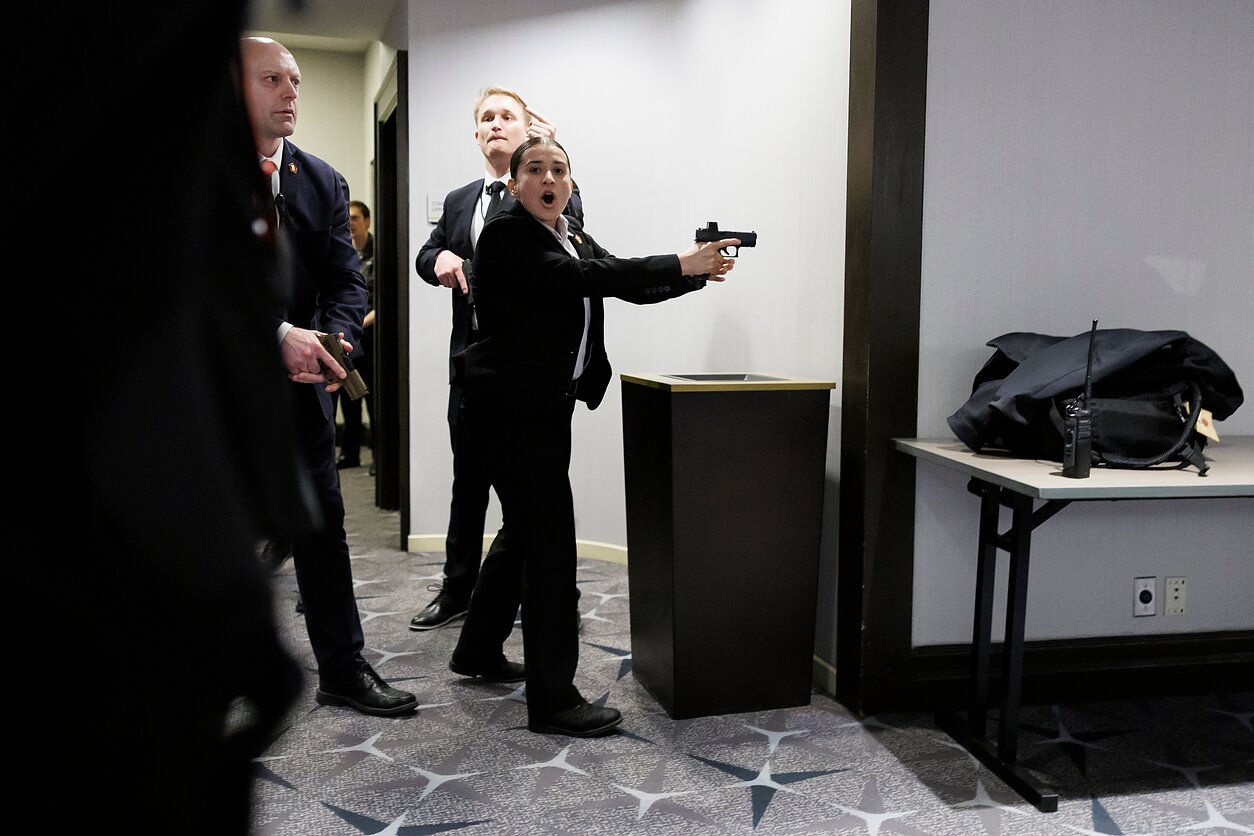 Šūviai Baltųjų rūmų korespondentų vakarienės metu