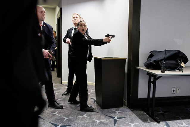 Šūviai Baltųjų rūmų korespondentų vakarienės metu