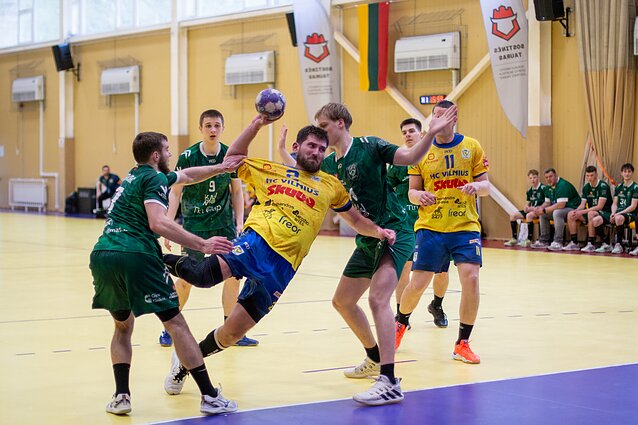 LRL ketvirtfinalyje Vilniaus ir Kauno komandų dvikovoje prireiks lemiamų rungtynių