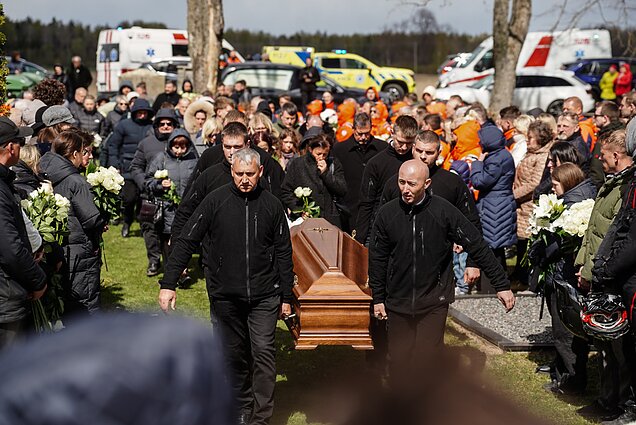 Paramediko laidotuvės