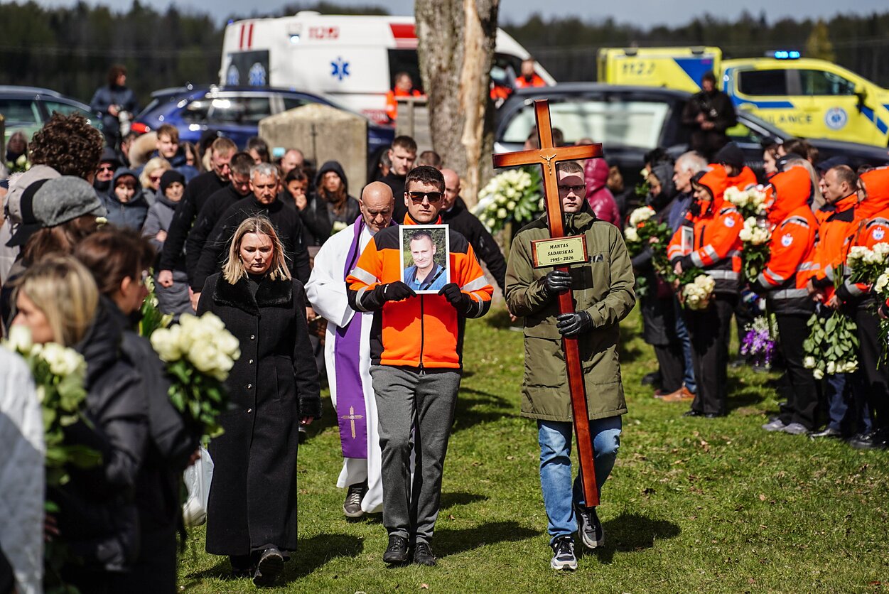 Paramediko laidotuvės