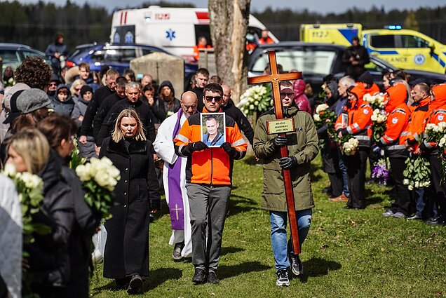 Paramediko laidotuvės