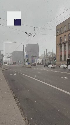 Žiema trumpam grįžo – Vilniuje pasirodė sniegas