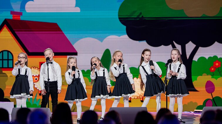 Dainų dainelė 2026. Klaipėdos lopšelio-darželio „Puriena“ mišrus ansamblis – „Avytės“