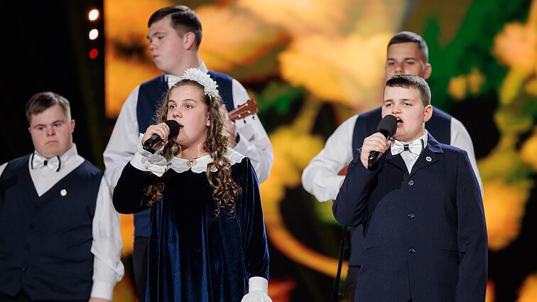 Dainų dainelė 2026. Arentas Katkus ir Agnė Zimkutė – „Žemaitėjė brongi – mes tava vaka”