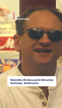 Balandžio 26 dieną gimė Edmundas Kučinskas. Sveikiname! 1996 m.
