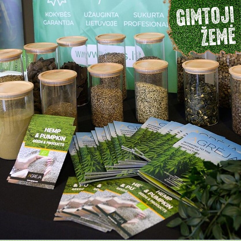 Rimantas Čiūtas/ Pluoštinių kanapių augintojų, perdirbėjų ir inovatorių asociacija, Pridėtinę vertę turintys gaminiai ir pluoštinių kanapių.