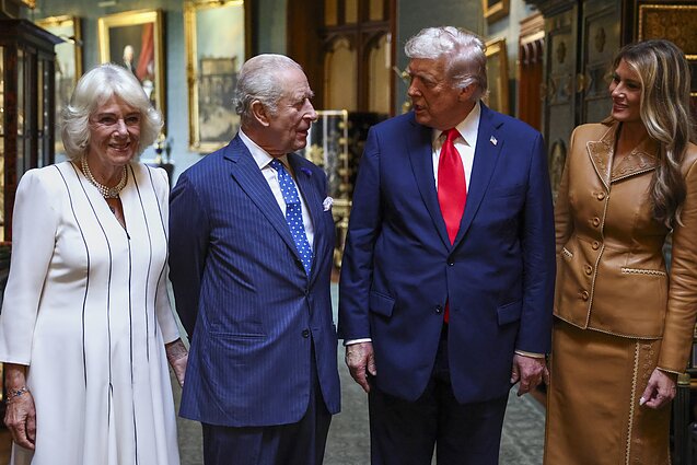 Jungtinėje Karalystėje prasideda karališkosios šeimos vizitas JAV