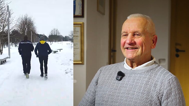 81-erių buvęs prokuroras Romualdas dabar – bėgikas: meskit tinginystę ir sofą