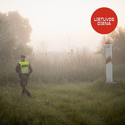 VSAT pareigūnai dirba pasienyje su Baltarusija