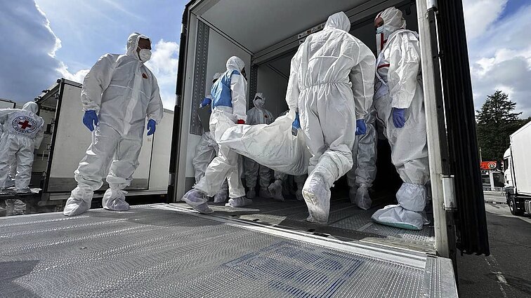 Į Ukrainą Rusija grąžina karių kūnus