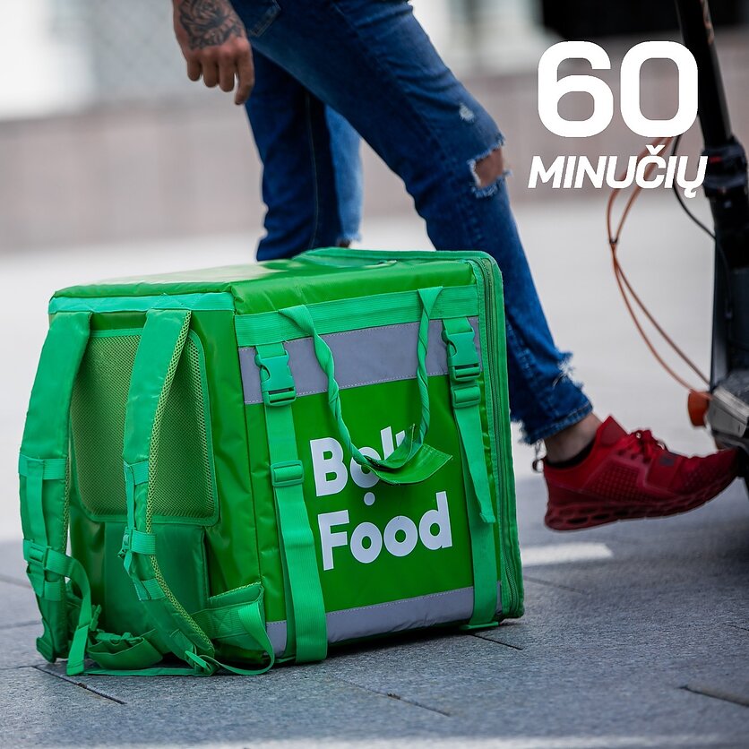 E. Blažio / LRT nuotr., Pradėtas tyrimas dėl galimų pažeidimų pristatant maistą per „Bolt“ ir „Wolt“ platformas