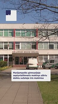 Marijampolės gimnazijos mokinės komentaras apie įvykusį incidentą