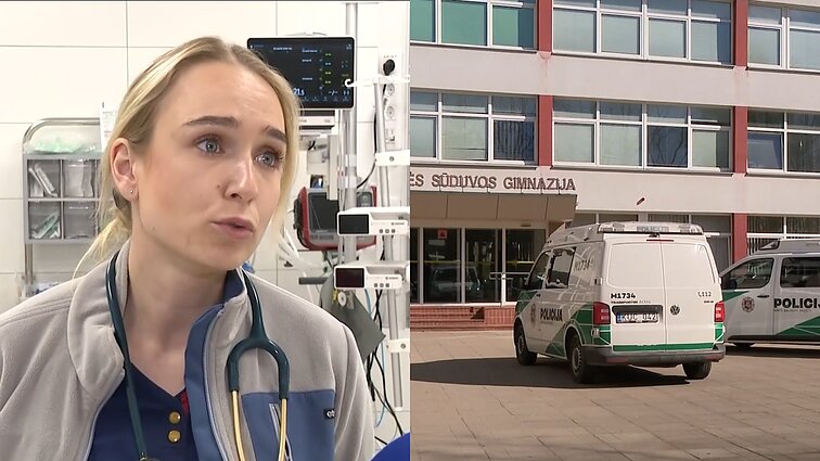 Marijampolės ligoninės gydytoja: vienai merginai durta du kartus, kitai – šešis