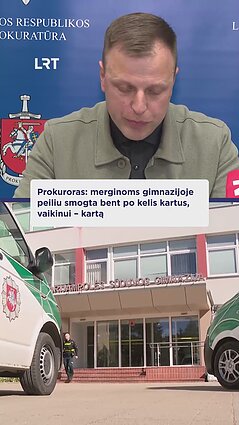 Prokuroro komentaras apie tris sužalotus mokinius Marijampolės gimnazijoje