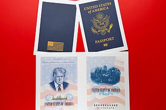 250-ojo JAV gimtadienio proga pasirodys nauji pasai su Trumpo atvaizdu