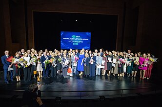 Apdovanoti medicinos darbuotojai