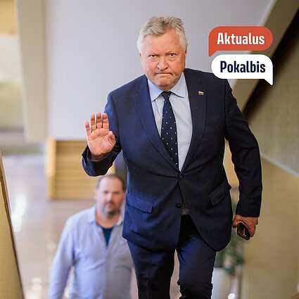 Ignatavičius apie Starkevičiaus prisipažinimą dėl kyšio: ganėtinai garbingas poelgis