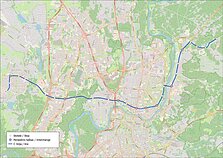 Preliminarūs maršrutai