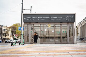 „Kauno tiltai“ už beveik 0,5 mln. eurų atnaujino Kauno geležinkelio stoties prieigas