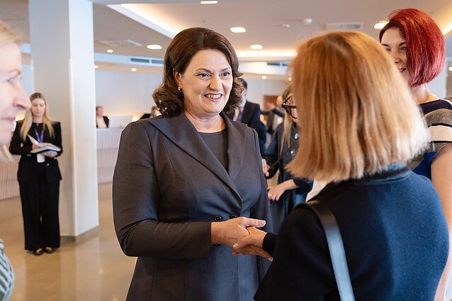 Pirmosios ponios darbo vizitas Kroatijoje